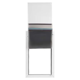 Pet Door, X-Large, with Three Magnetic Flaps and Metal Frame, Strong and Weatherproof Dog Door for Interior and Exterior Doors, Easy to Install Pet Door, X-Large, with Three Magnetic Flaps and Metal Frame, Strong and Weatherproof Dog Door for Interior and Exterior Doors, Easy to Install