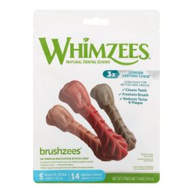 Whimzees - Dental Chew Small 14 Ct - Case Of 4-7.4 Oz Whimzees - Dental Chew Small 14 Ct - Case Of 4-7.4 Oz